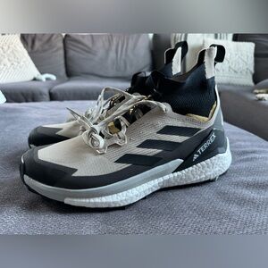 Adidas Free Hiker Shoes Color: Wonder Beige/Black/Semi Spark